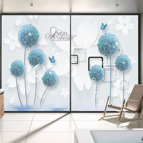 定制玻璃贴纸阳台窗户遮光防窥卫生间玻璃门防走光贴膜透光不透明