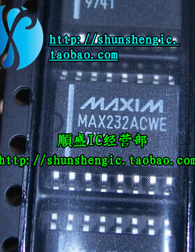 MAX232A MAX232AEWE MAX232EWE SOP16 全新进口收发器芯片 贴片IC