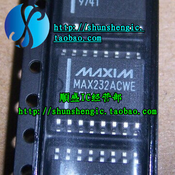 MAX232A MAX232AEWE MAX232EWE SOP16 全新进口收发器芯片 贴片IC
