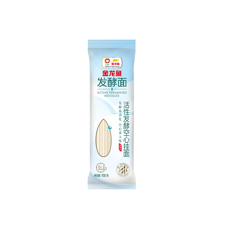 活性金龙鱼发酵空心挂面