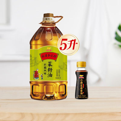 金龙鱼外婆乡巴蜀风味菜籽油5L