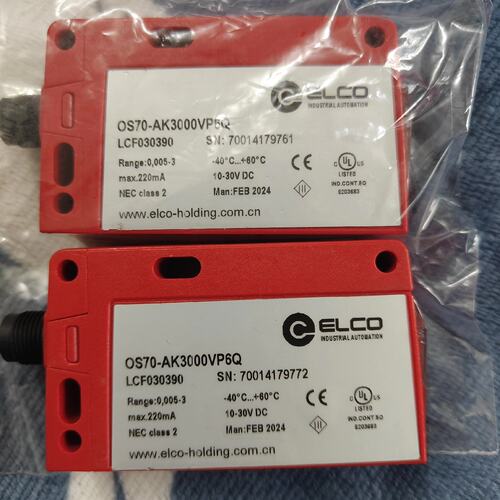 ELCO宜科光电传感器OS70-AK3000VP6Q-可换可修