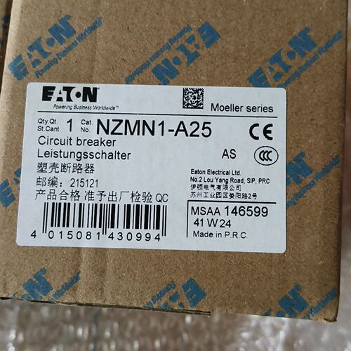 伊顿穆勒断路器NZMN1-A25-可换可修