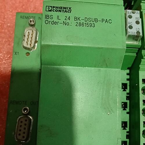 菲尼克斯 IBS IL 24 BK-DSUB-PAC 286-可换可修