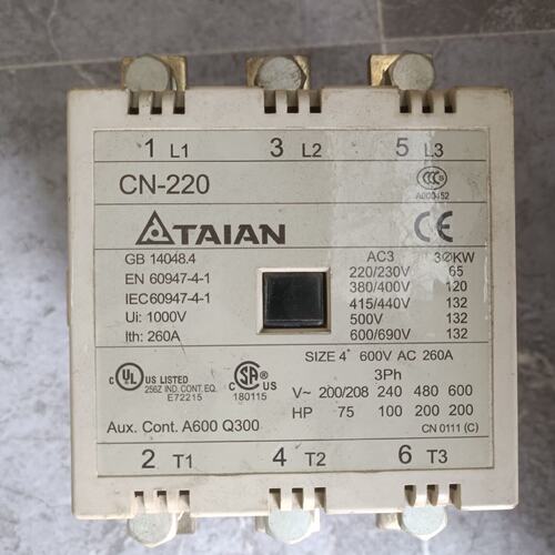 台安交流接触器CN-220/220V-可换可修