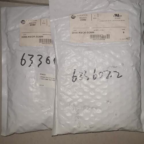 AB 2090-K6CK-D26M 伺服驱动接线 连接线接头-可换可修