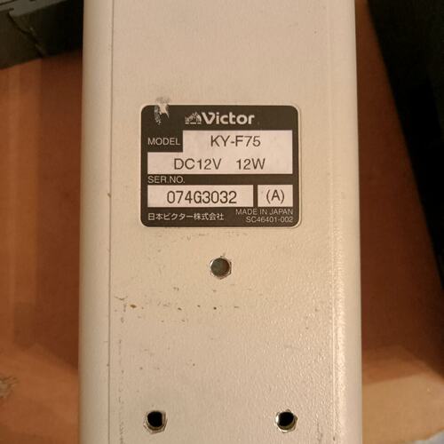 Victor KY-F75 工业相机-可换可修