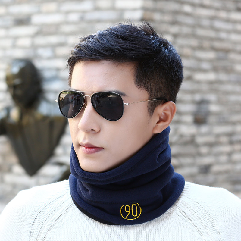 冬天围脖男女头套韩版学生户外骑行防风寒保暖抓绒帽脖套围巾男