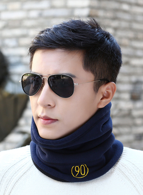 冬天围脖男女头套韩版学生户外骑行防风寒保暖抓绒帽脖套围巾男