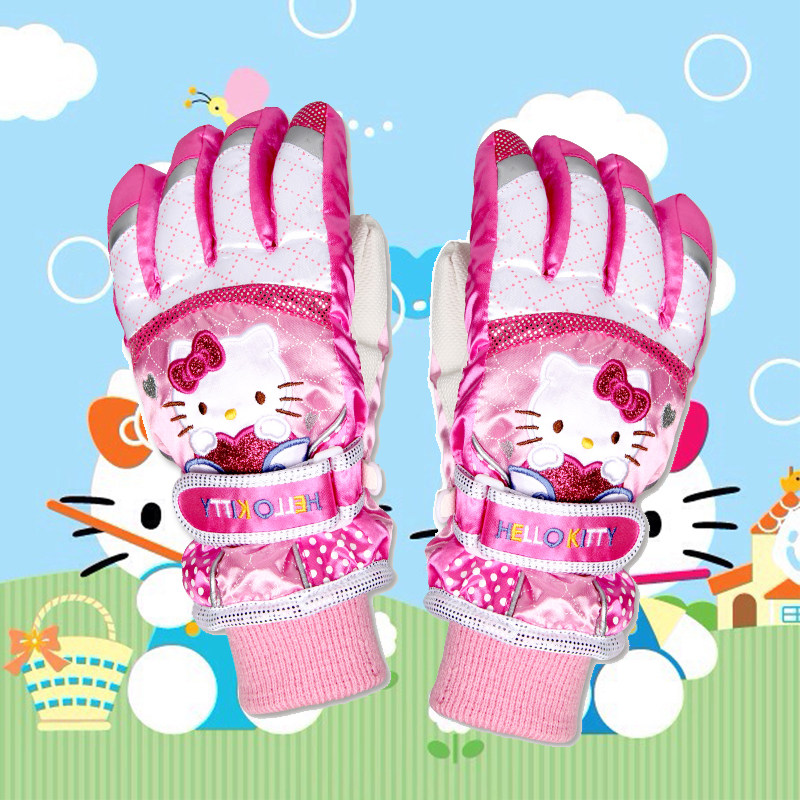 Gants pour fille en coton - Ref 2150336 Image 1