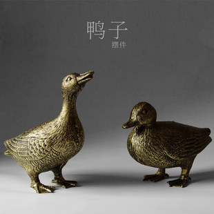 Хонг К. американский сад цветов стиль ретро чугун искусство творческий патио утка украшение продукты мультики ремесла Украшение