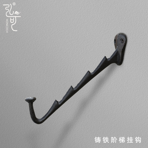 北欧式简约复古铸铁艺墙壁上挂钩