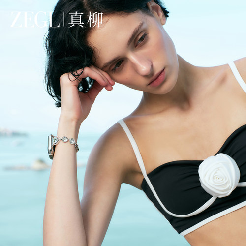 ZEGL适用苹果手表带爱心手表链