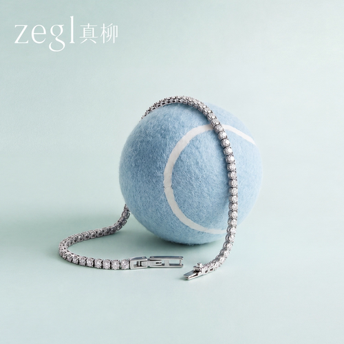 zegl真柳设计师系列满钻叠戴手链