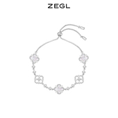 ZEGL设计师幸运四叶草手链女轻奢小众秋冬手饰七夕礼物送女友闺蜜
