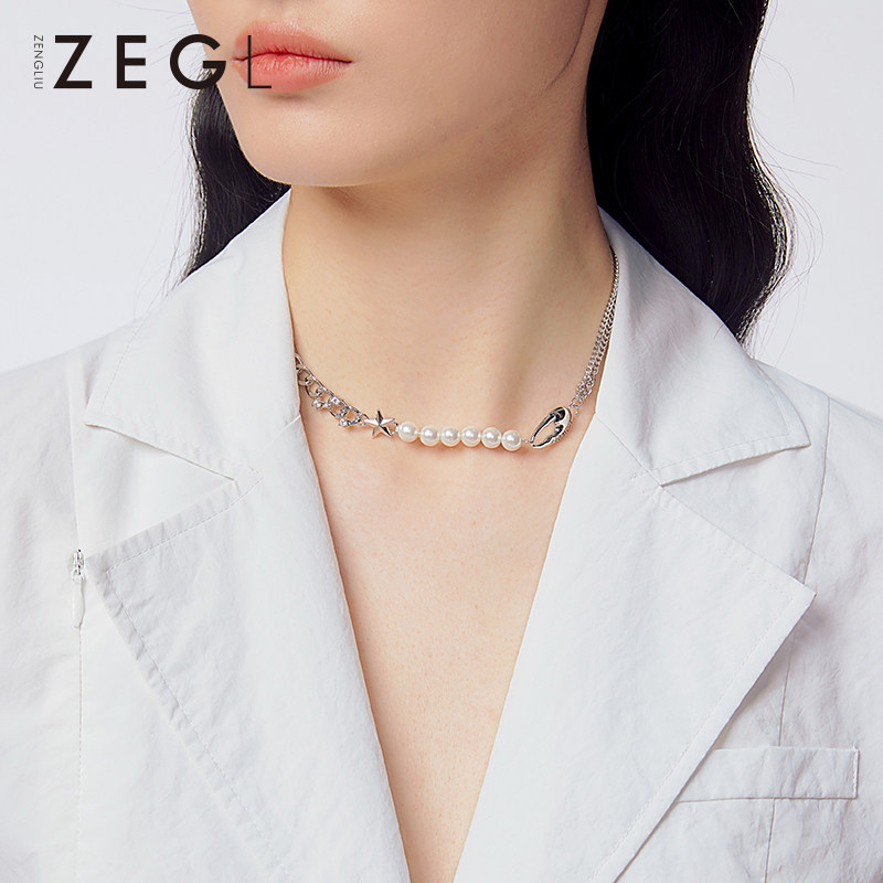 ZENGLIU设计师火锅系列辣椒项链女小众设计个性锁骨链2021年新款