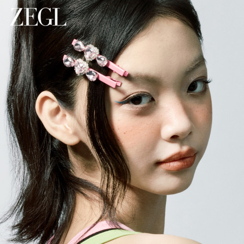 ZEGL时尚百搭爱心边夹