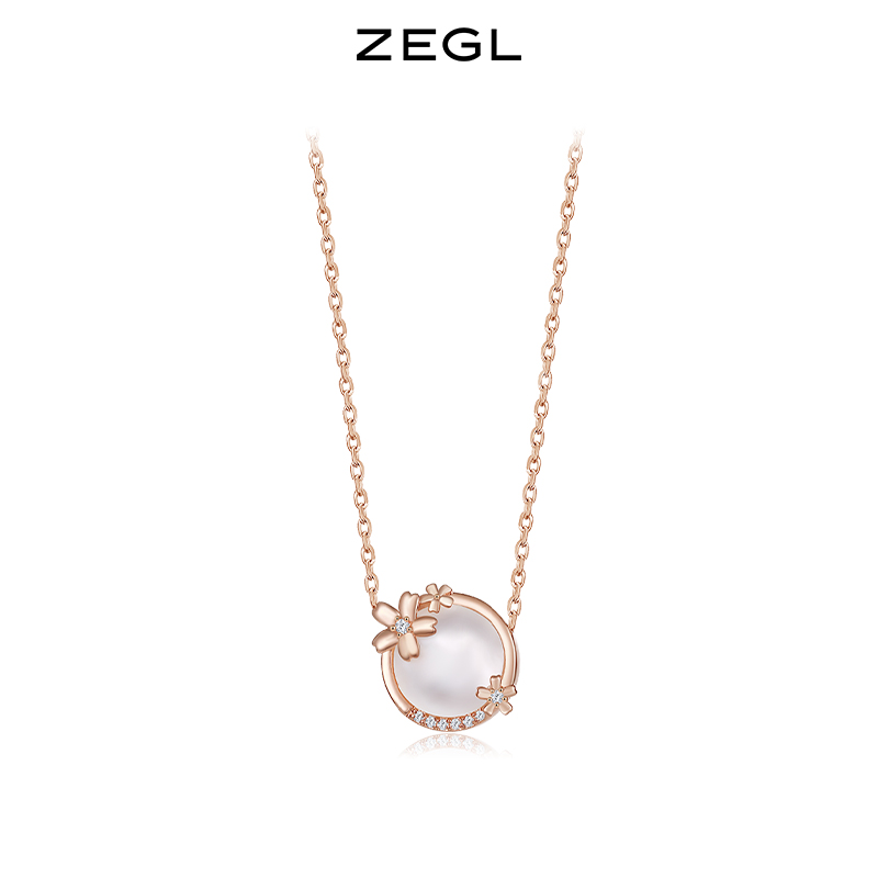 ZEGL925银项链原创设计女