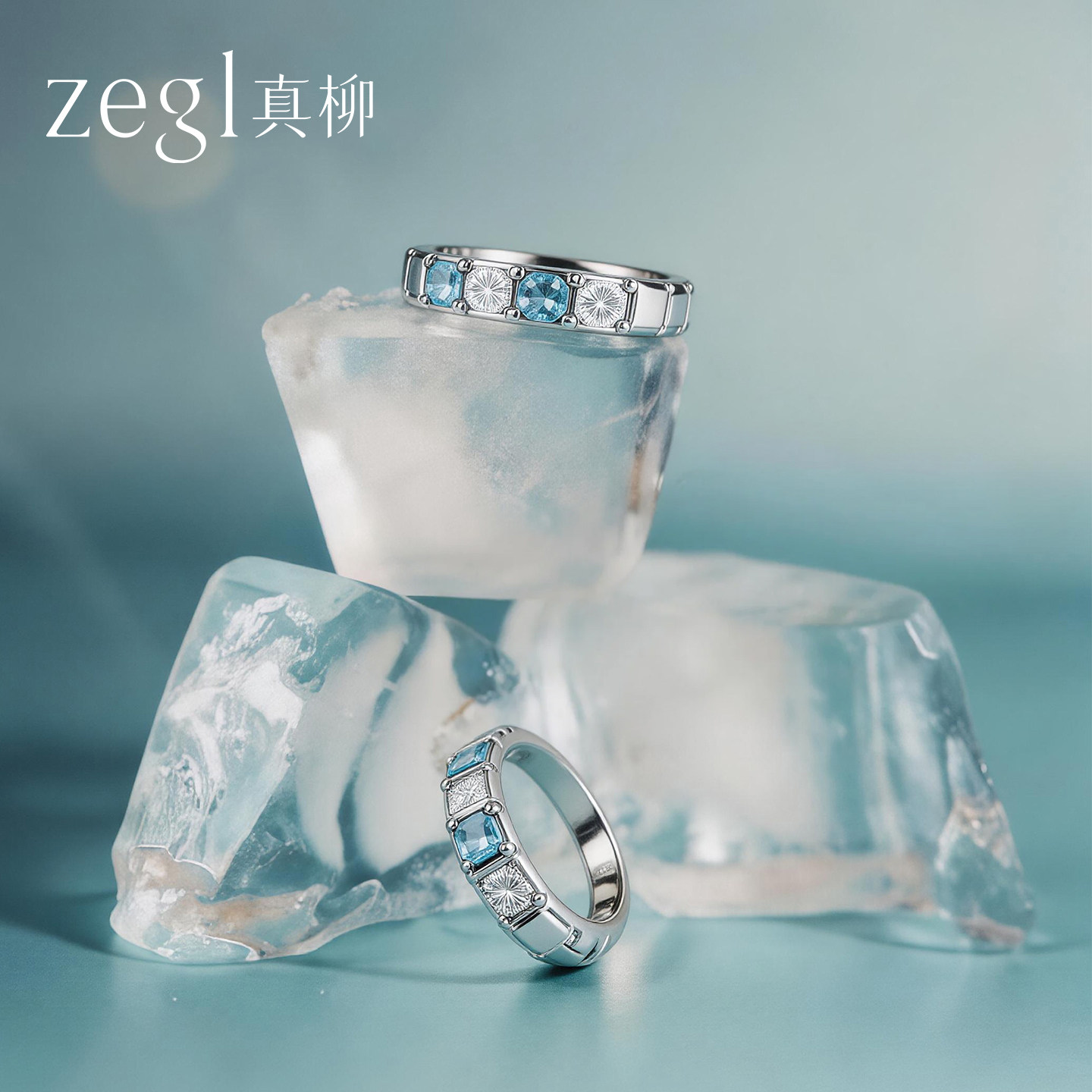 zegl真柳高级感女款食指戒图片