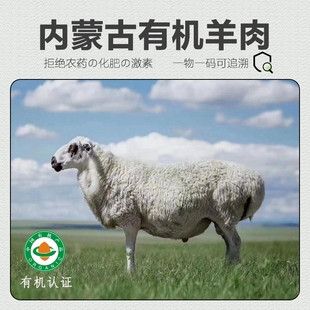有机羊肉 新鲜内蒙古天然羊腿羊排羊蝎子羊肉卷羊肉串食材牧北鲜