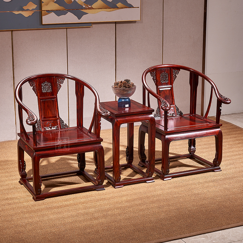 华夏木匠阔叶黄檀皇宫圈椅