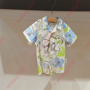 上衣335男女童正品 现货 衬衫 小江南童装 2025夏YP4210280休闲短袖