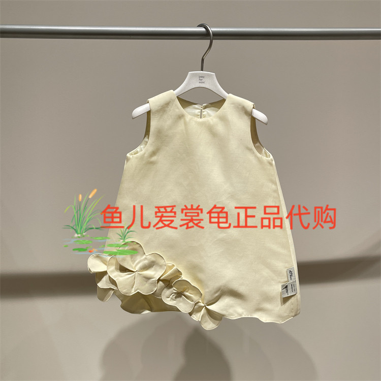 速发 jnby byJNBY 小江南童装2026夏款 YQ4G11010无袖连衣裙635