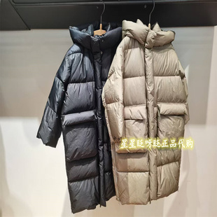2025冬1PAC12700长款 正品 加厚保暖羽绒服 byJNBY江南布衣童装 jnby
