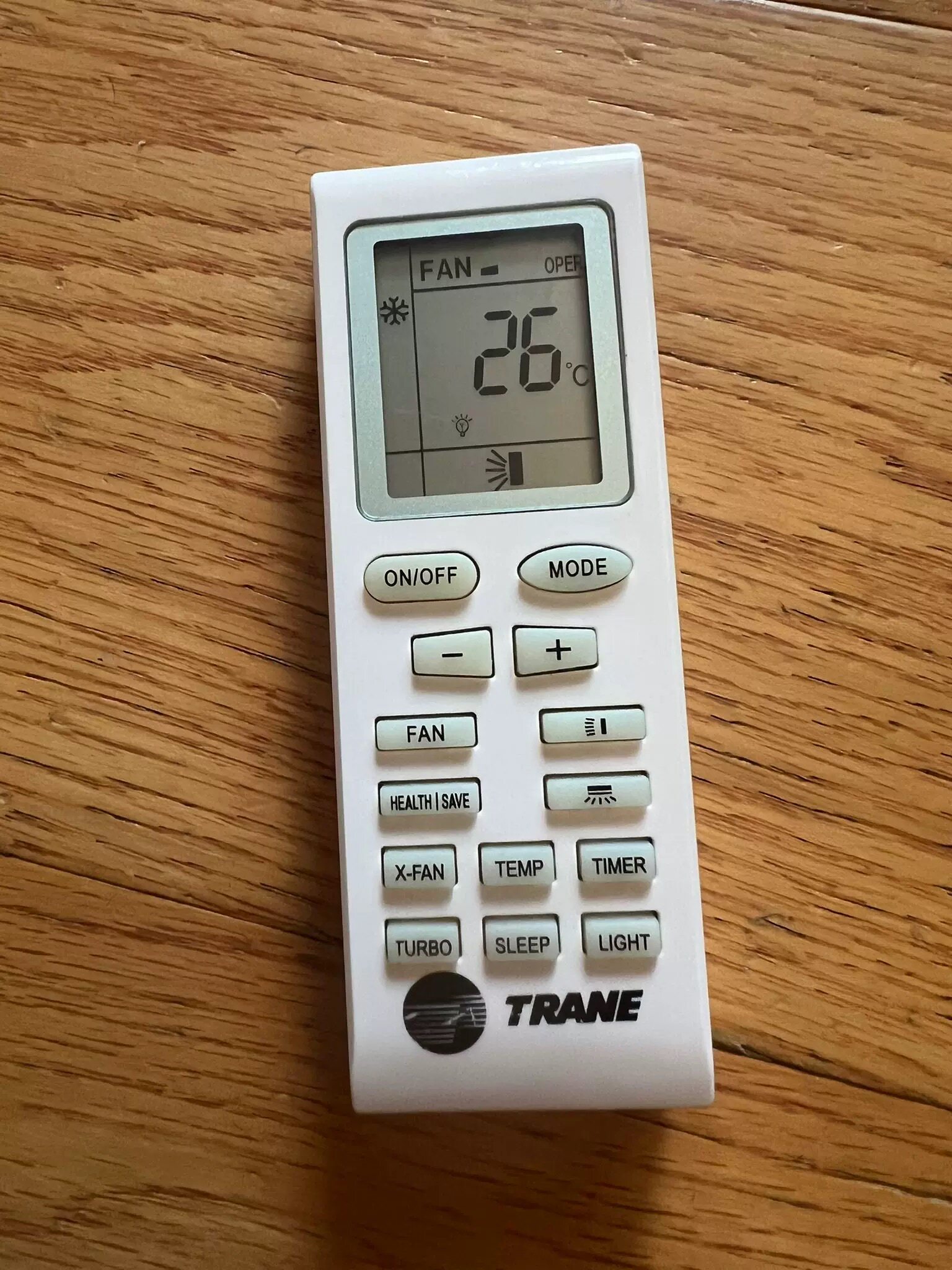 适用于香港TRANE特灵空调遥控器机型 YB1F6 YB1F5全新通用