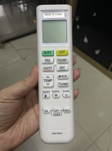 适大金空调遥控器ARC480A13 ARC480A2 A5 A4 A27A32 A36 通用英文