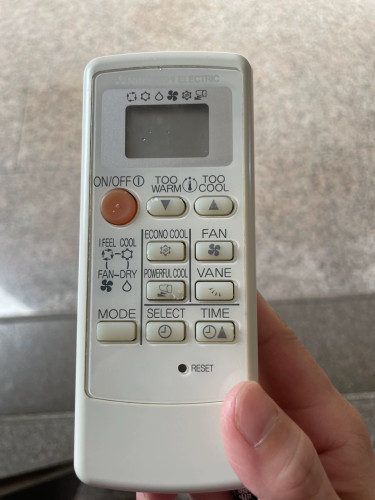 英文版适用MITSUBISHI 三菱空调遥控器 MP07A MH08B MP04B 冷气机