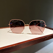 LAOPING 高级感防紫外线偏光墨镜遮阳眼镜 复古大框太阳镜女士时尚