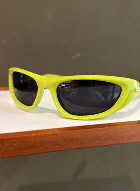 LAOPING 美式复古高级感绿色运动太阳眼镜男女骑行墨镜登山护目镜