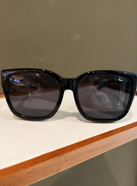 LAOPING复古方框偏光套镜太阳眼镜男女百搭防紫外线高级感黑墨镜