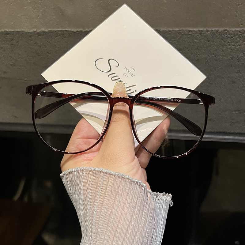大框超轻款TR90眼睛近视女