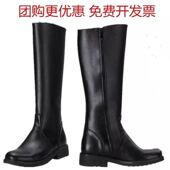 男女款 高筒马靴骑士马术表演长筒靴皮靴