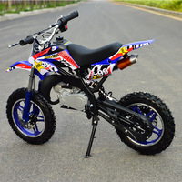 兒童機(jī)車賽車山地扒雞小孩機(jī)車49cc50迷你兒童加汽燃油小型摩托車