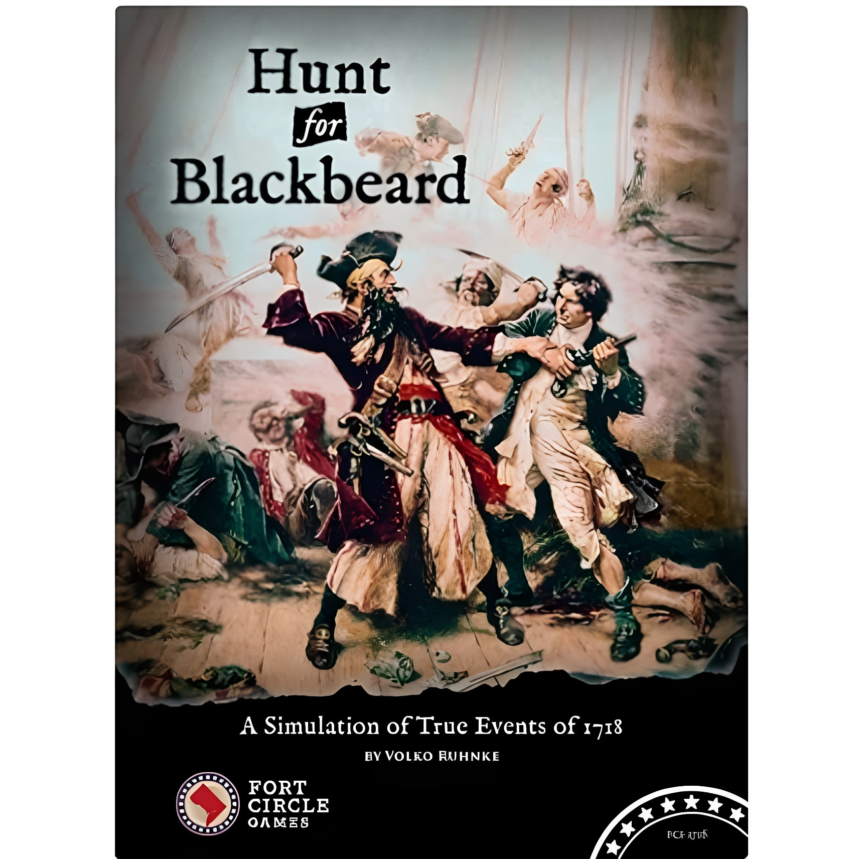 Hunt for Blackbeard正版英文桌游.