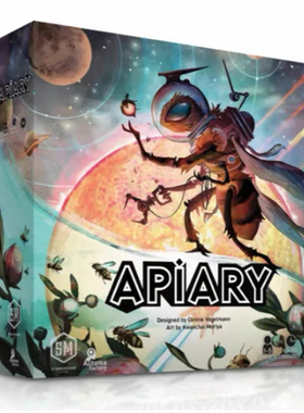 【长颈鹿桌游】Apiary太空蜜蜂英文正版桌游｜有汉化