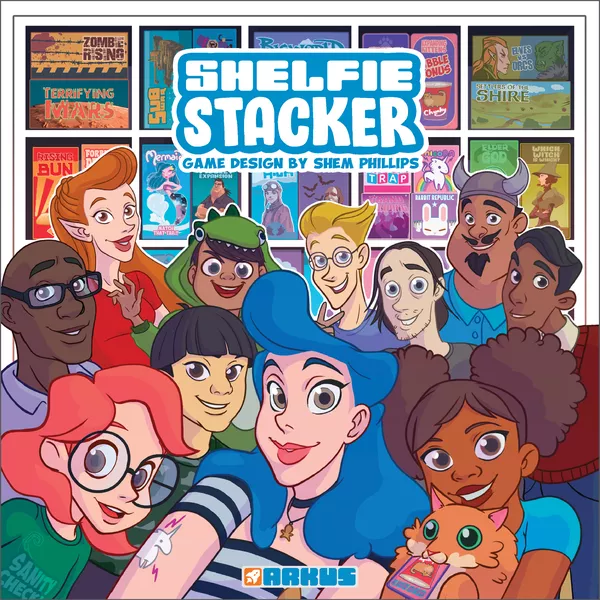 【长颈鹿桌游】 Shelfie Stacker英文桌游