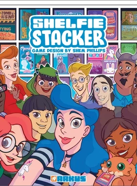 【长颈鹿桌游】 Shelfie Stacker英文桌游｜有汉化