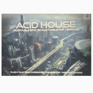 【长颈鹿】Acid House Terrain正版英文桌游.