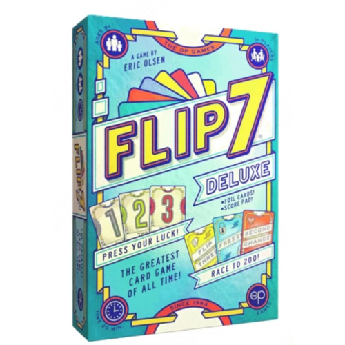 Flip 7 Deluxe 豪华版大盒 正版英文桌游.