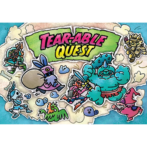 Tearable Quest英文正版桌游｜有纸质中文规则【长颈鹿桌游】