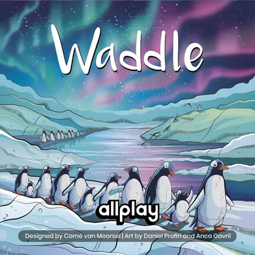 Waddle &Orcas&Ice Floes英文正版桌游 | 纸质中规【长颈鹿桌游】