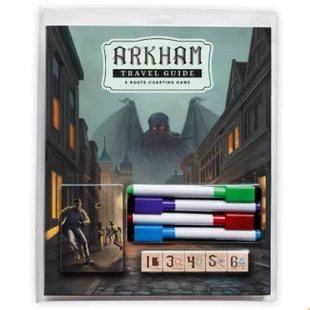 Arkham Travel Guide正版英文桌游|有电子中规【长颈鹿桌游】