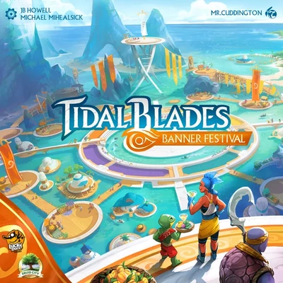 Tidal Blades: Banner Festival英文正版桌游｜有中规