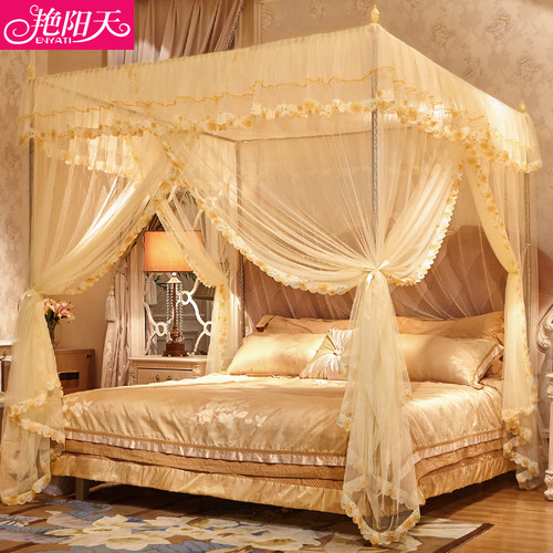 一米五蚊帐1.8m床1.5m简约双人