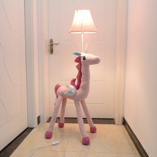 落地灯遥控可调光LED台灯卧室床头灯北欧女孩儿童房客厅ins少女风