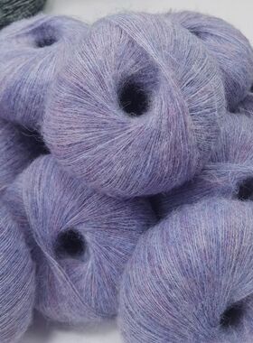 南非万支细幼马海毛 万支羊驼绒小马海轻柔细滑柔软马海毛可贴身